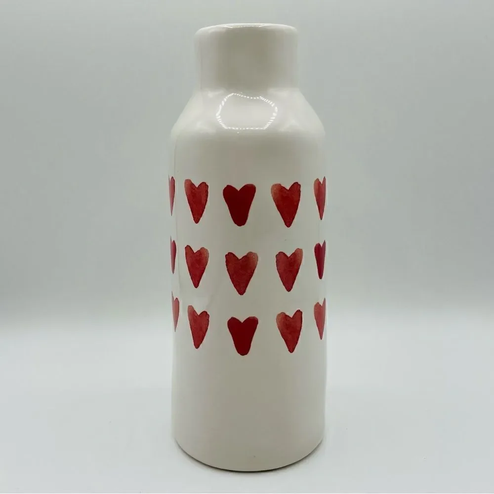 Rae Dunn Love Heart Tall Vase